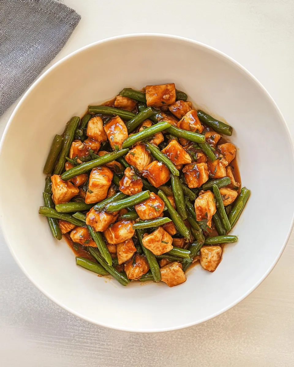 Easy Chicken And Green Bean Stir-Fry Recipe recipe photo