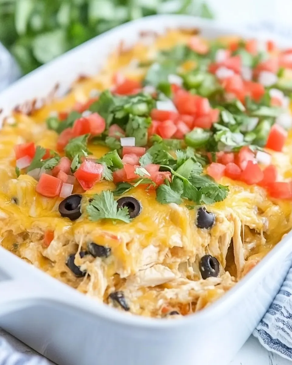 Classic Chicken Burrito Casserole image