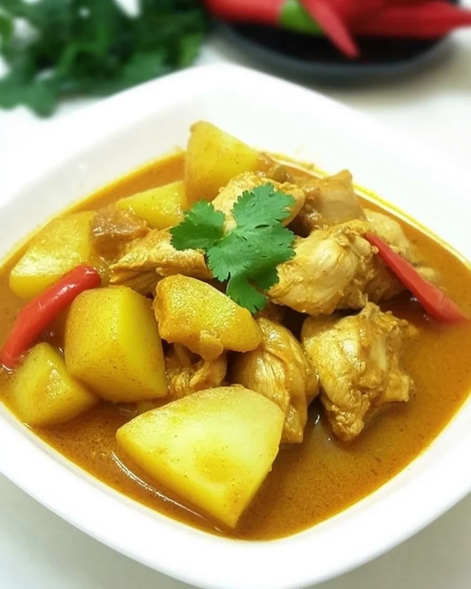 Homemade Chicken Curry with Potatoes recipe photo