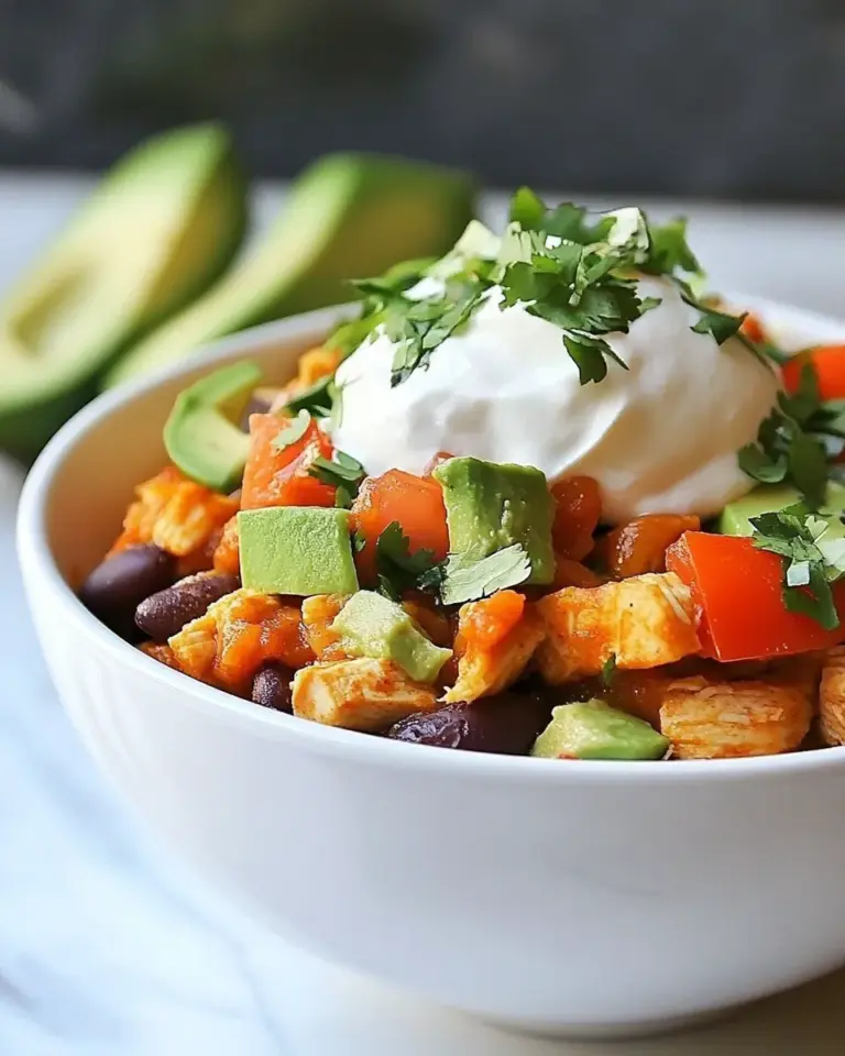 Homemade Chicken Enchilada Bowl recipe photo