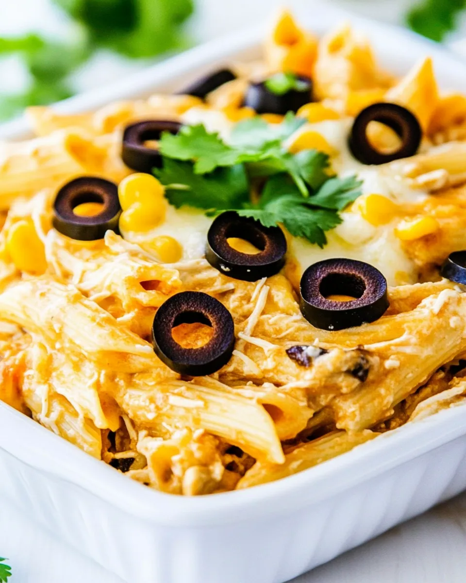 Homemade Chicken Enchilada Pasta image