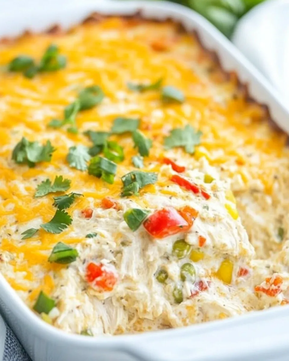 Easy Chicken Fajita Casserole recipe photo