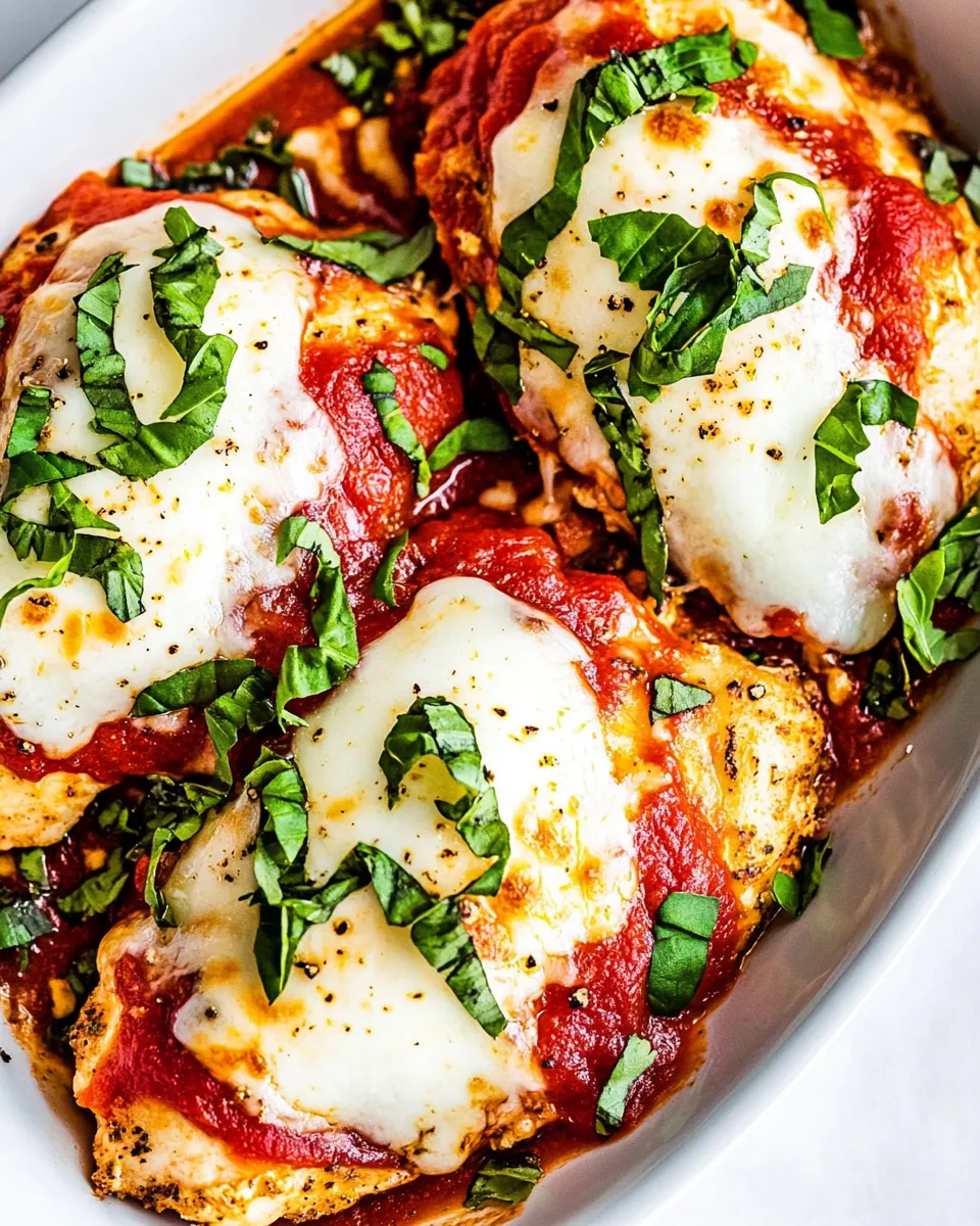 Classic Chicken Parmesan dish photo