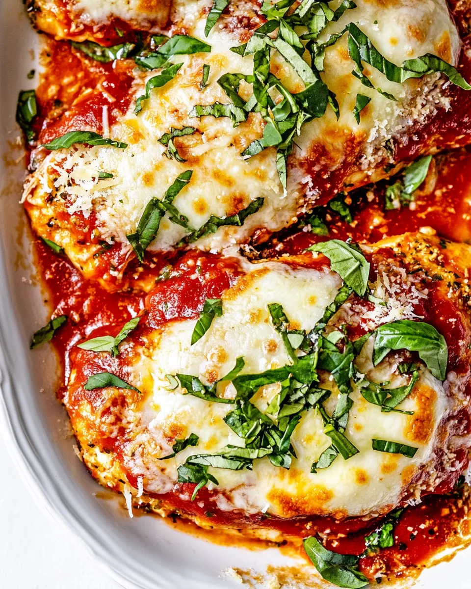 Easy Chicken Parmesan food shot