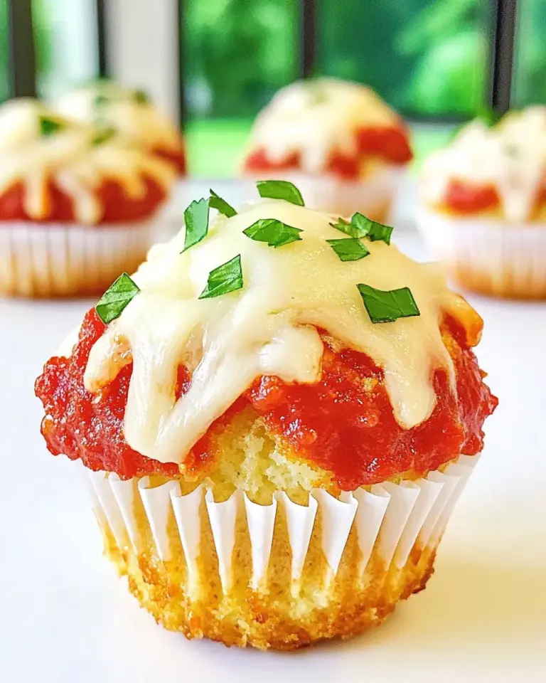 Homemade Chicken Parmesan Cupcakes photo