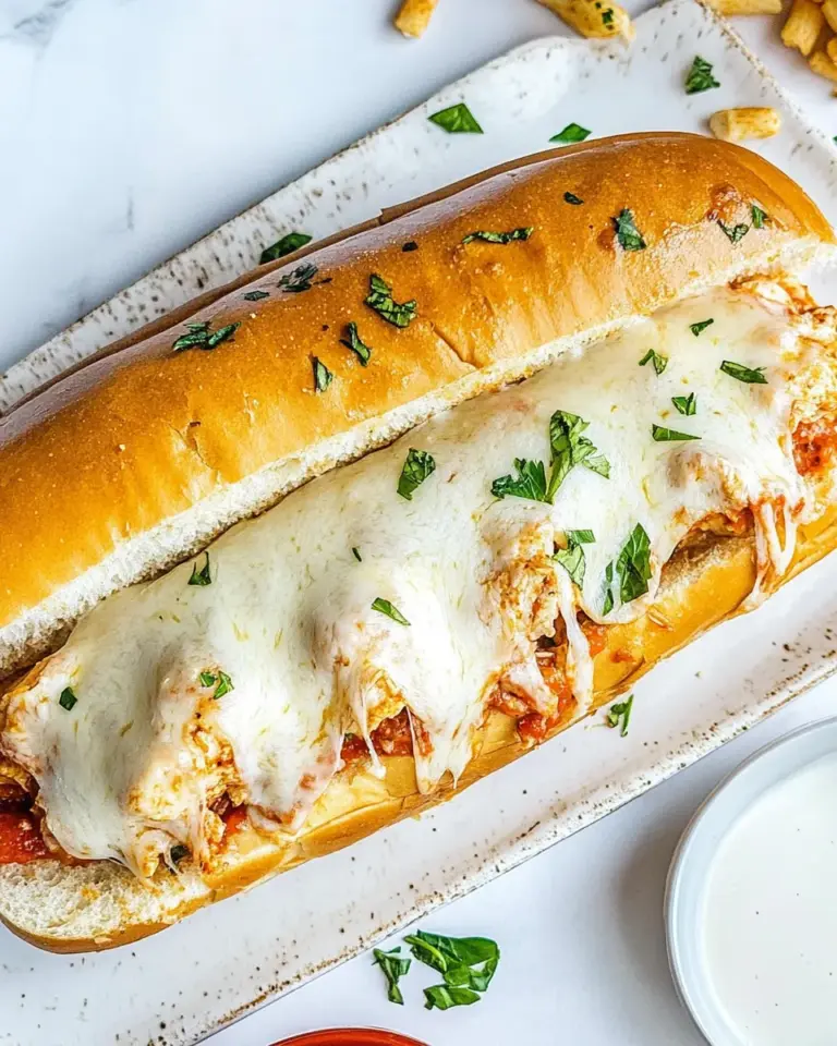 Homemade Chicken Parmesan Sub photo