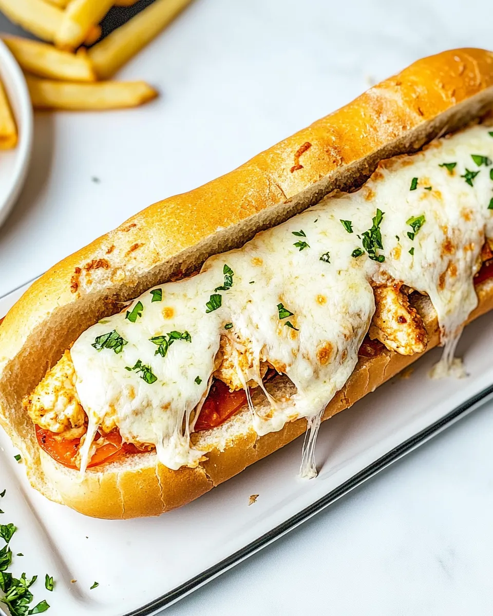 Classic Chicken Parmesan Sub image