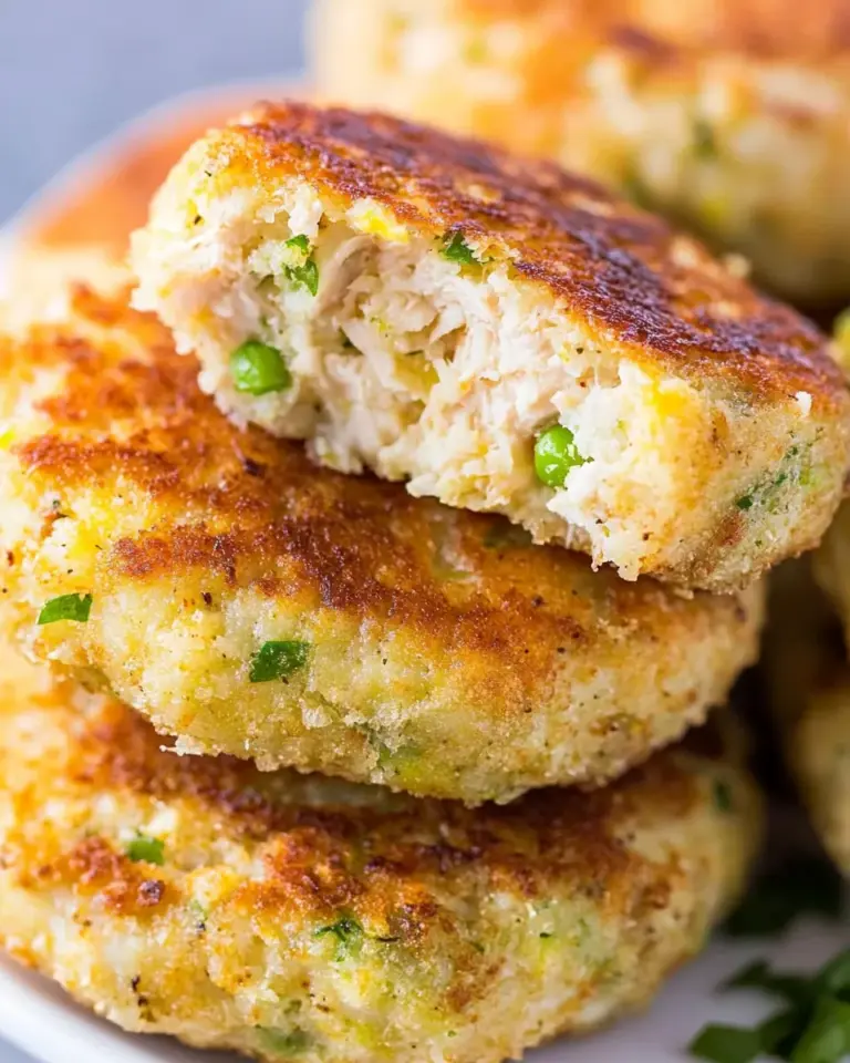 Homemade Chicken Patties (Easy Chicken Cakes) photo