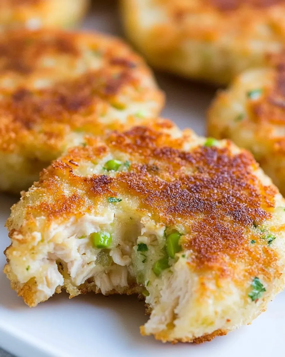 Delicious Chicken Patties (Easy Chicken Cakes) recipe photo