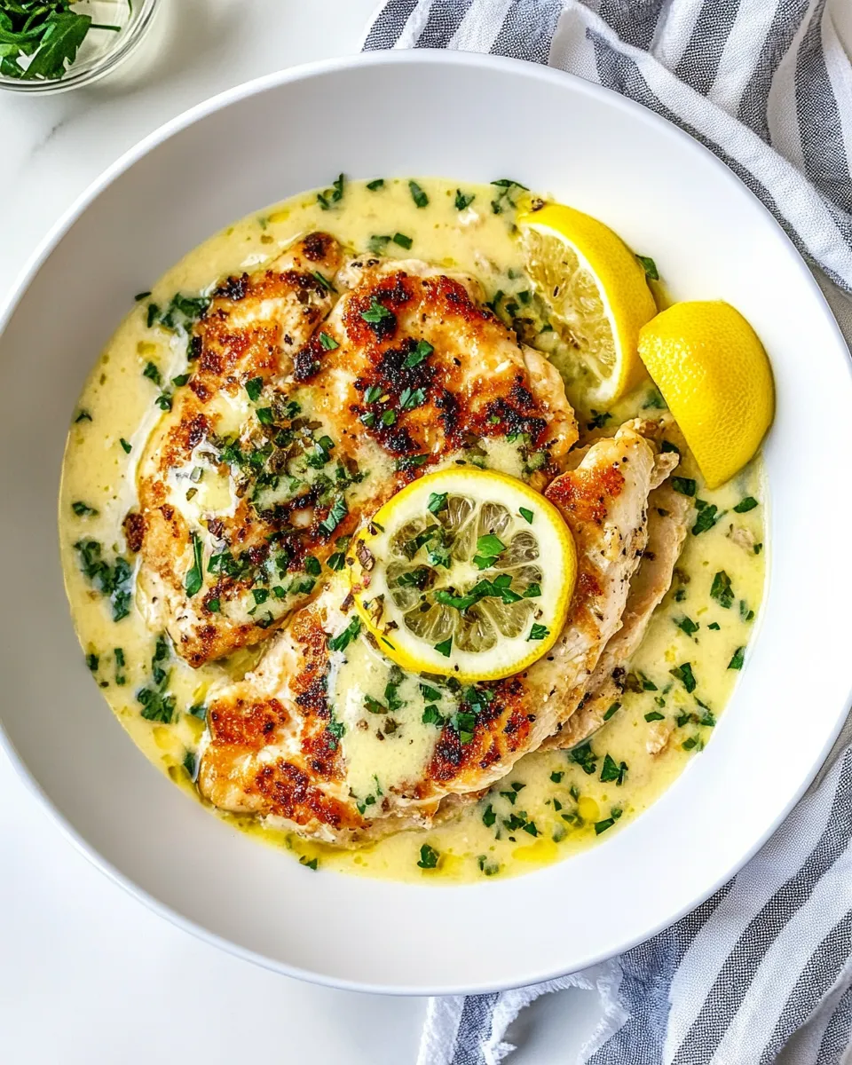Delicious Chicken Piccata dish photo