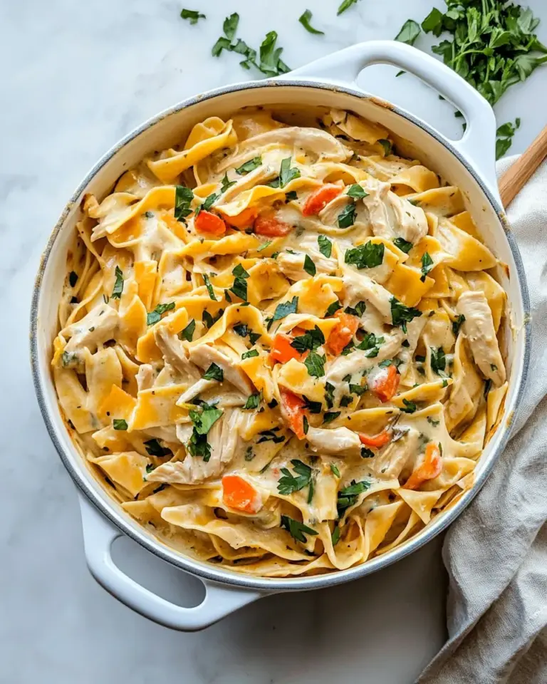 Homemade Chicken Pot Pie Pasta photo