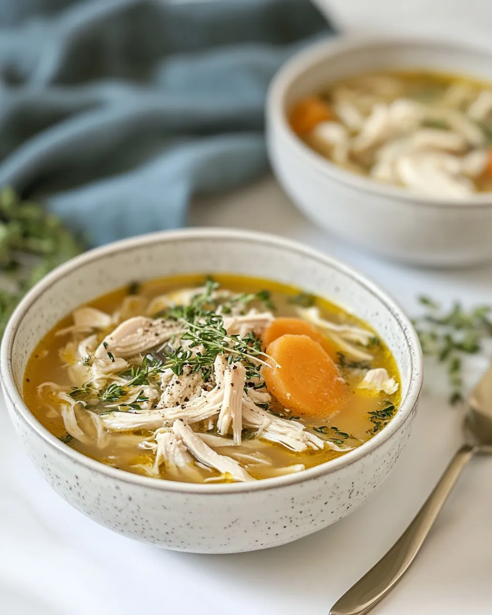 Homemade Chicken Soup photo