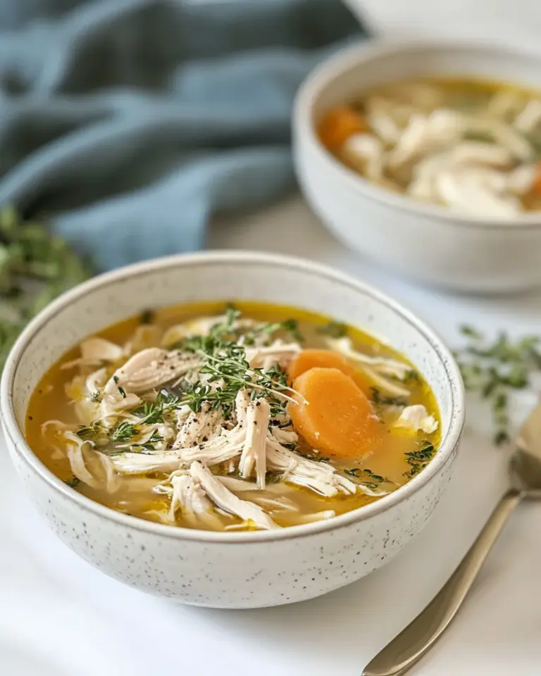 Homemade Chicken Soup photo