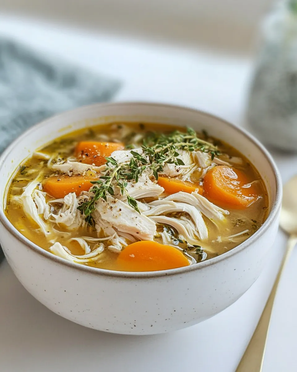 Easy Chicken Soup recipe photo