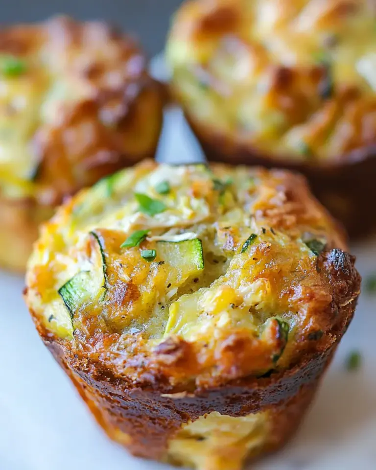 Homemade Chicken Zucchini Muffins photo