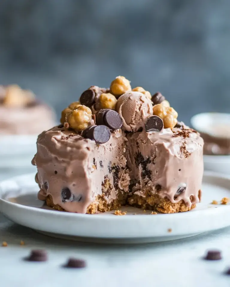 Homemade Chickpea Cookie Dough Homemade Ice Cream Cake recipe photo