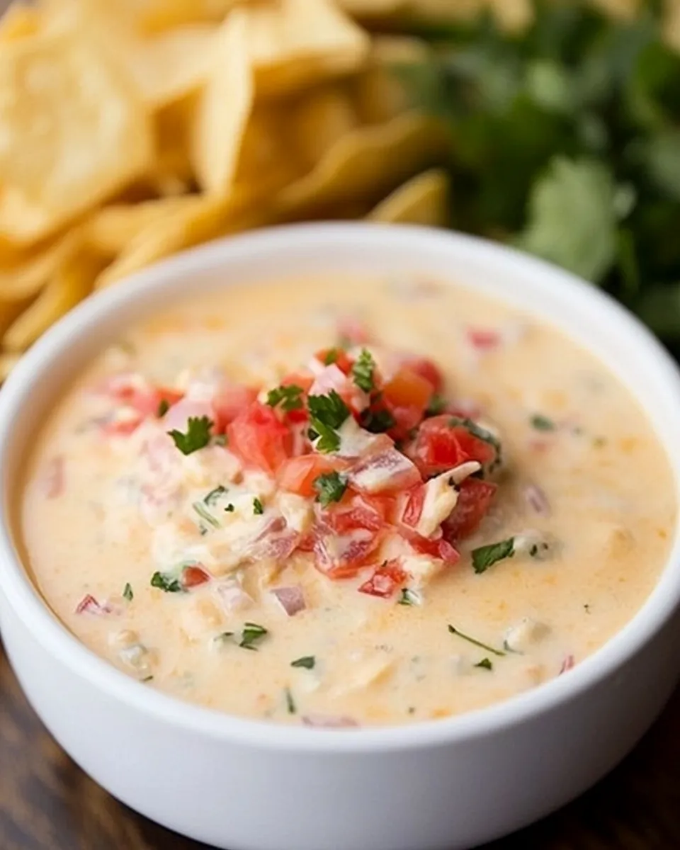 Easy Chile con Queso dish photo