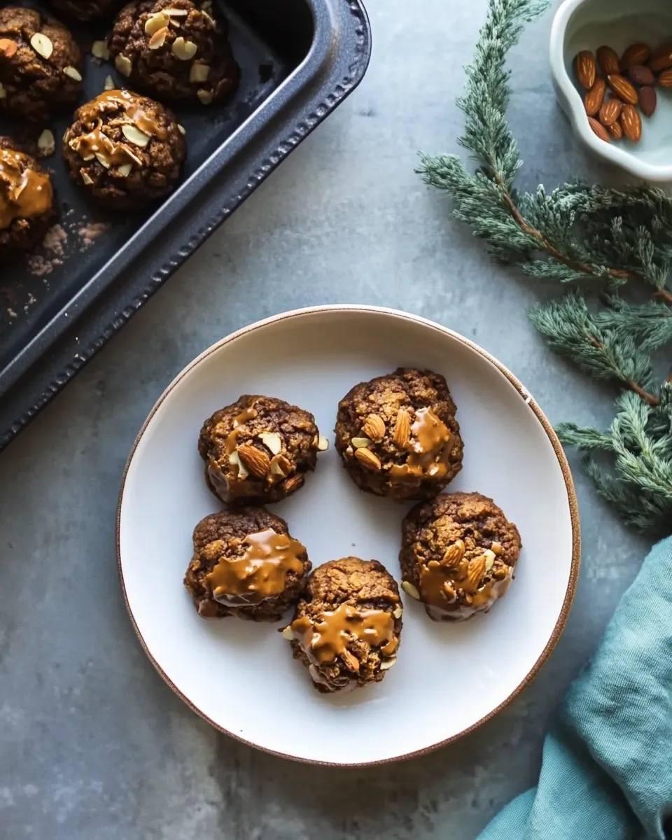 Delicious Chocolate Almond Drop Cookies dish photo