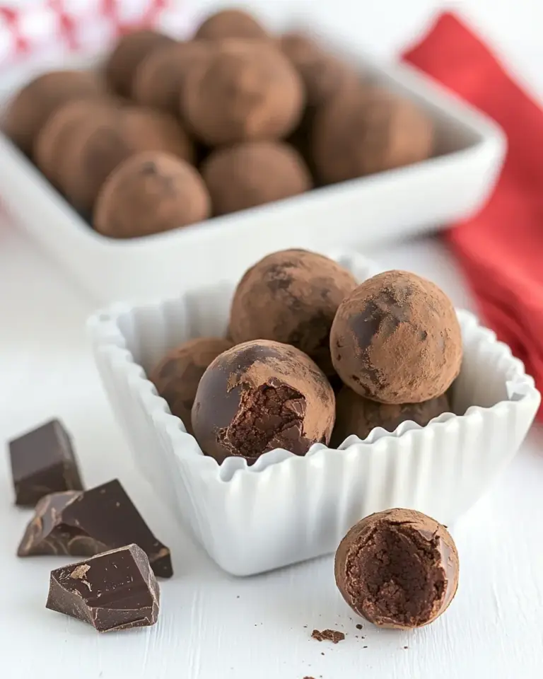 Homemade Chocolate Balsamic Truffles photo