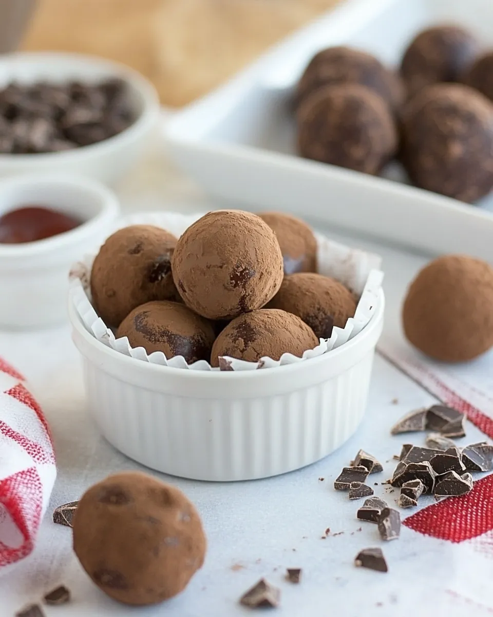 Classic Chocolate Balsamic Truffles image