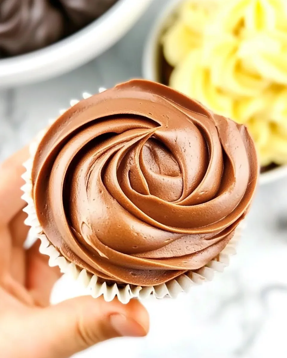 Classic Chocolate Buttercream Frosting Recipe image