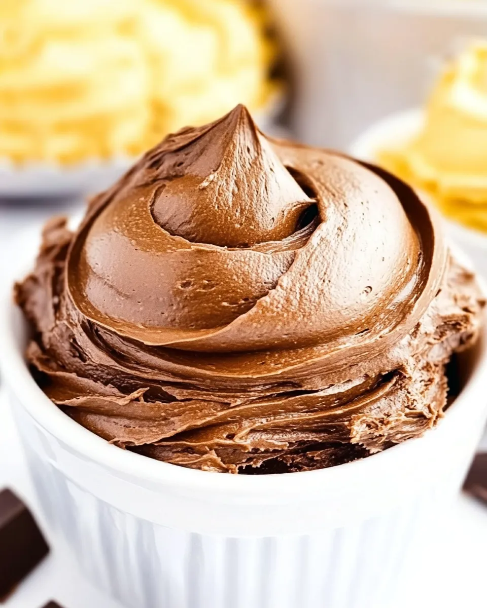 Easy Chocolate Buttercream Frosting Recipe recipe photo