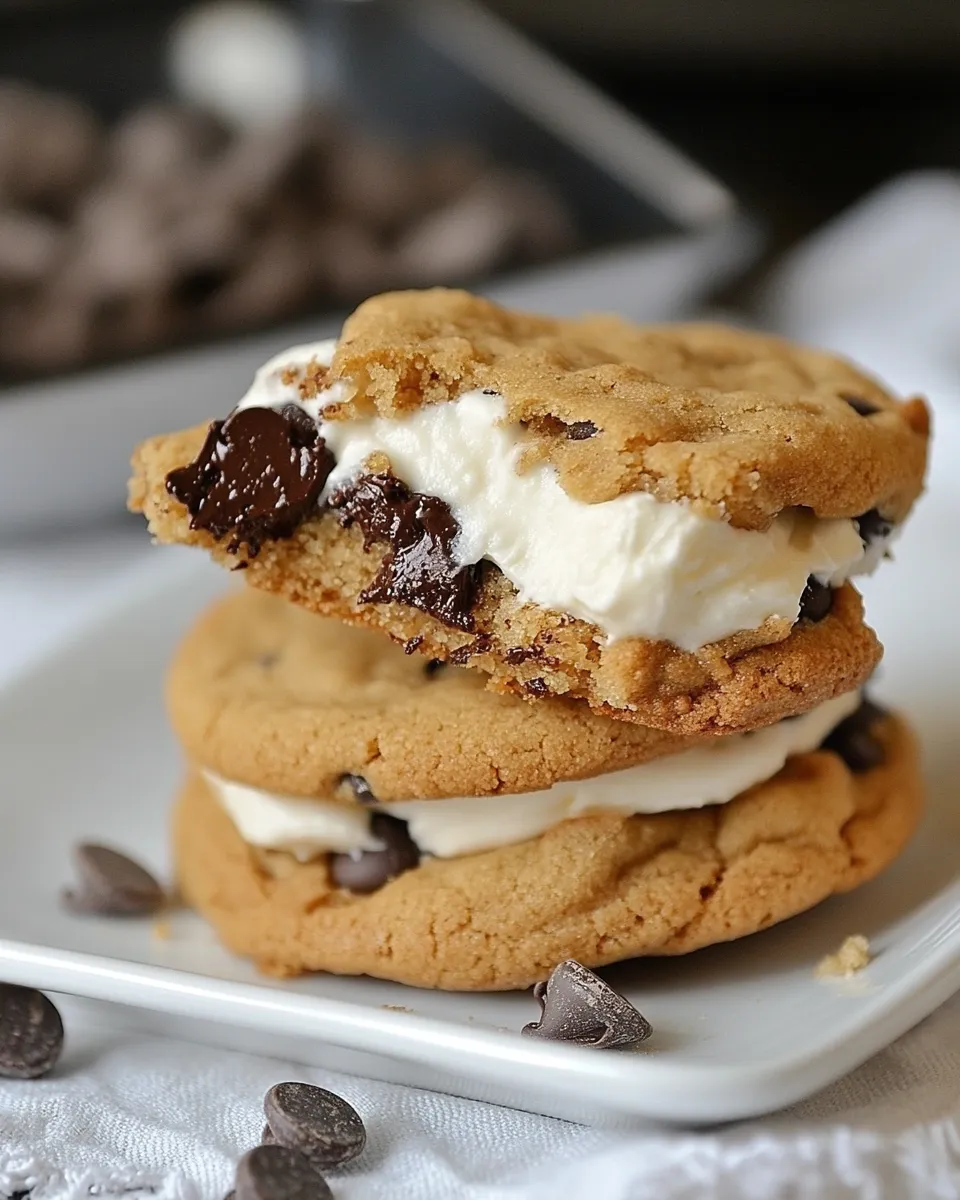 Easy Chocolate Chip Cookie Smores Recipe shot