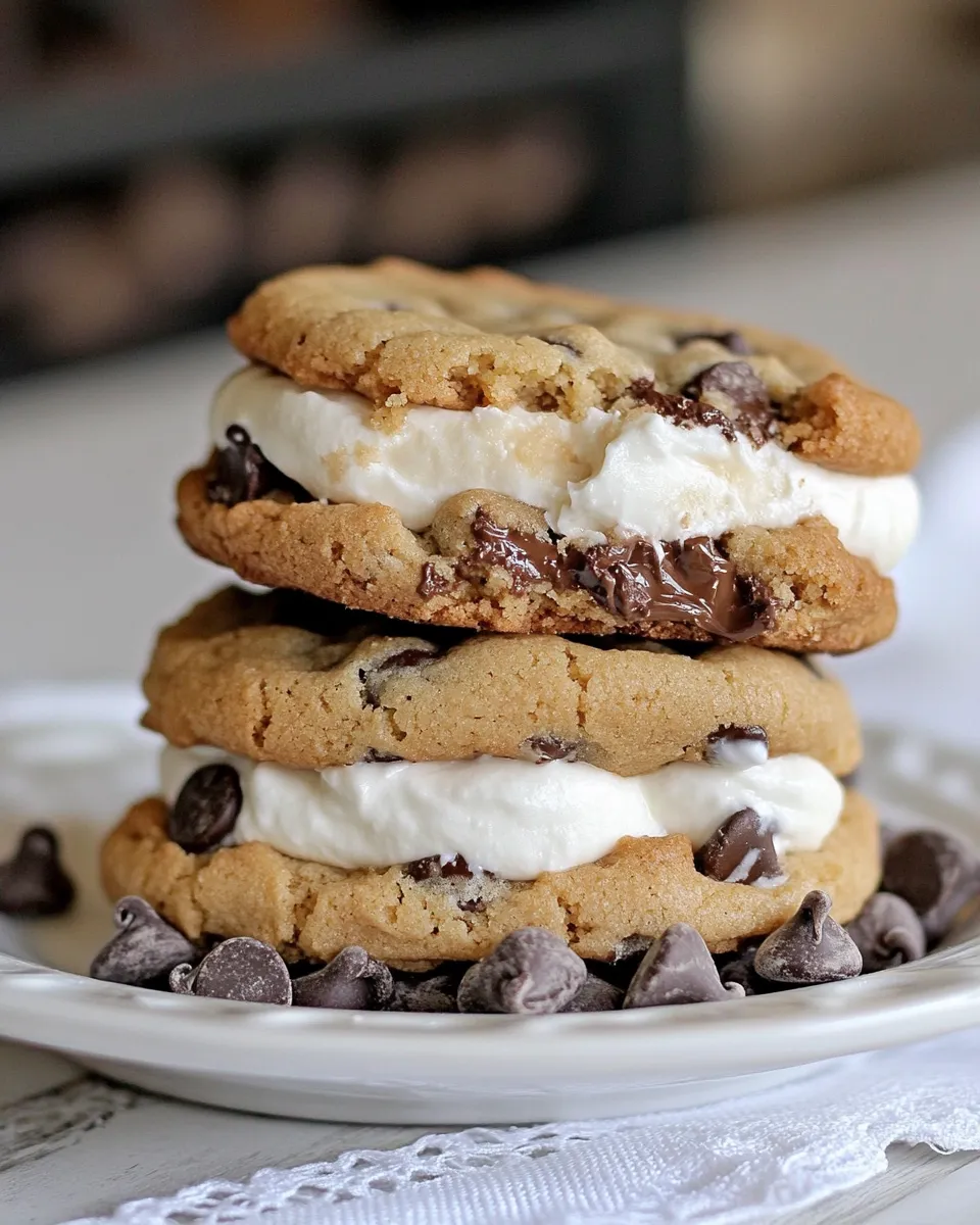 Delicious Chocolate Chip Cookie Smores Recipe recipe photo