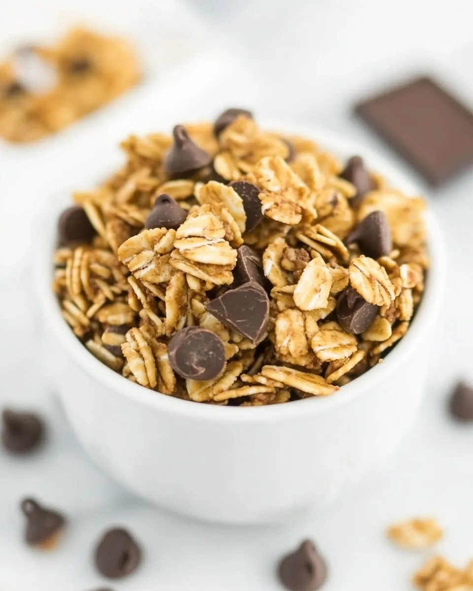 Homemade Chocolate Chip Granola recipe photo