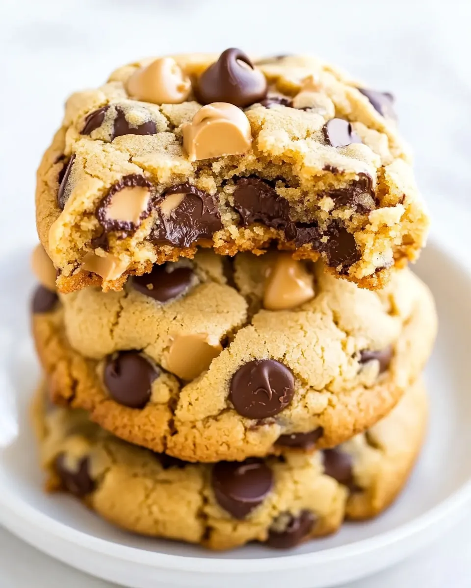 Homemade Chocolate Chip Peanut Butter Chip Cookies photo