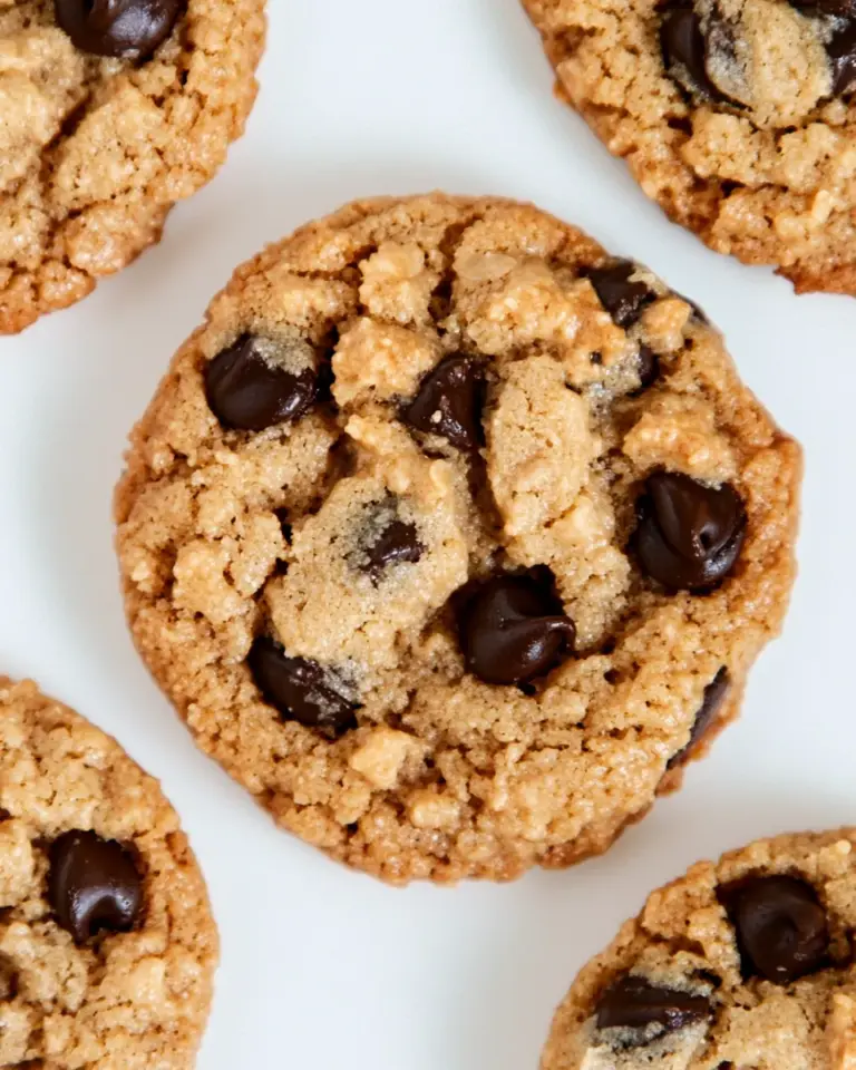 Homemade Chocolate Chip Peanut Butter Cookies photo
