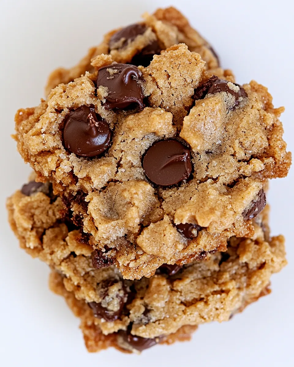 Classic Chocolate Chip Peanut Butter Cookies image