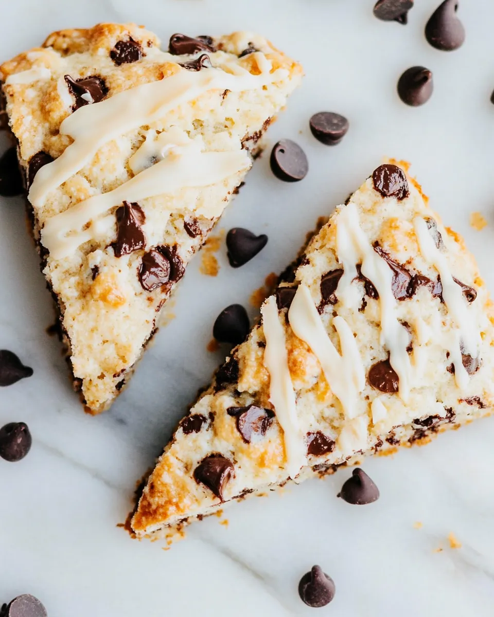 Homemade Chocolate Chip Scones Recipe photo