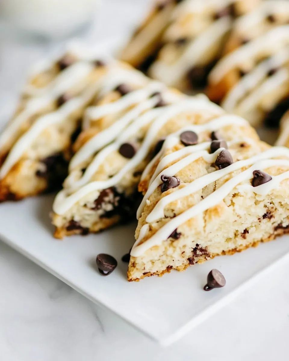 Easy Chocolate Chip Scones Recipe recipe photo