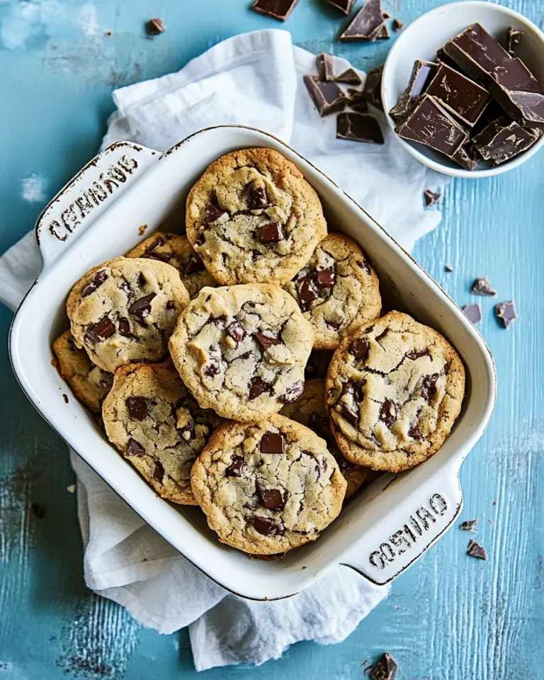 Homemade Chocolate Chunk Cookies recipe photo