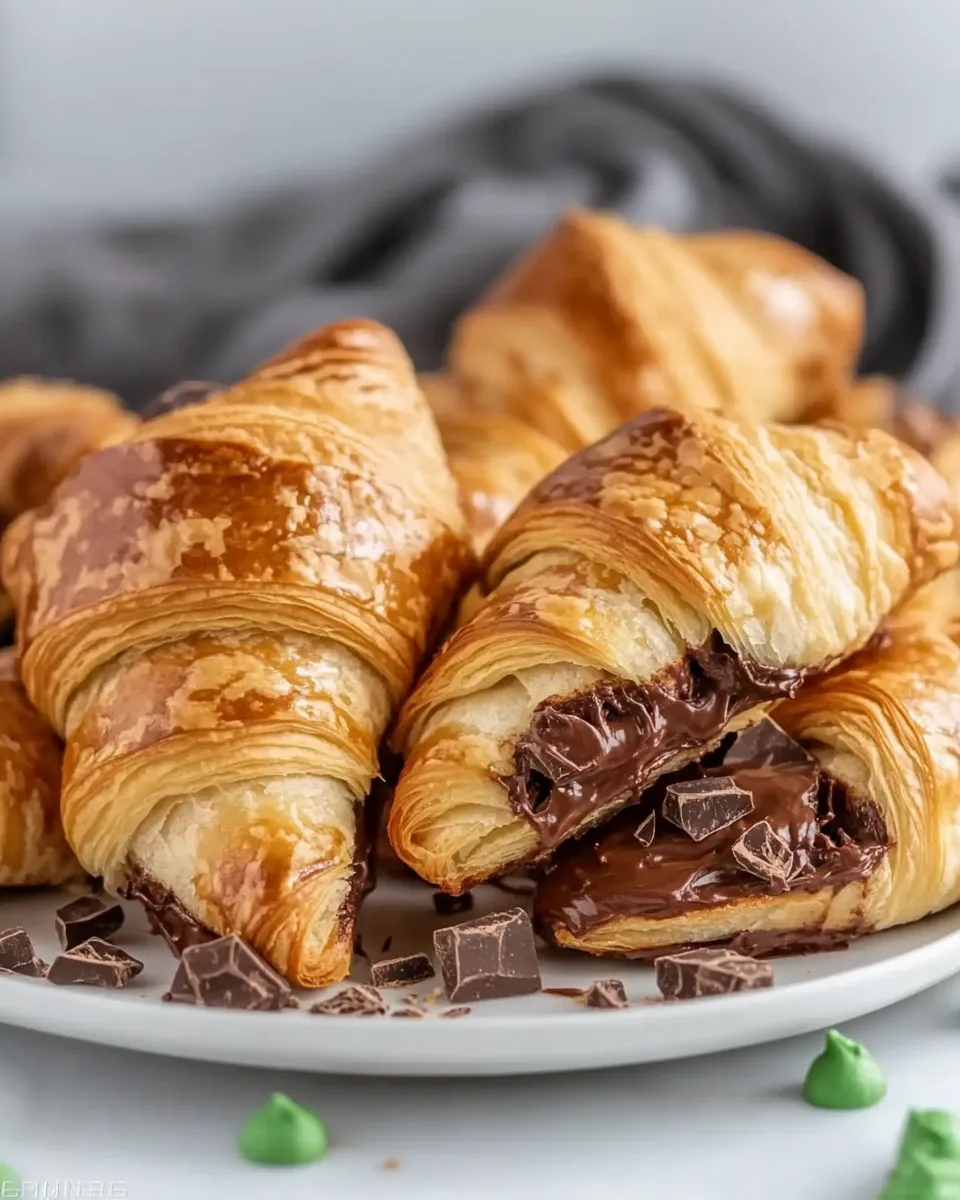 Delicious Chocolate Croissant Recipe (Sheet Pan) dish photo