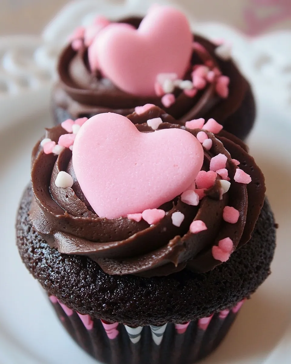 Easy Chocolate Cupcakes For Two recipe photo