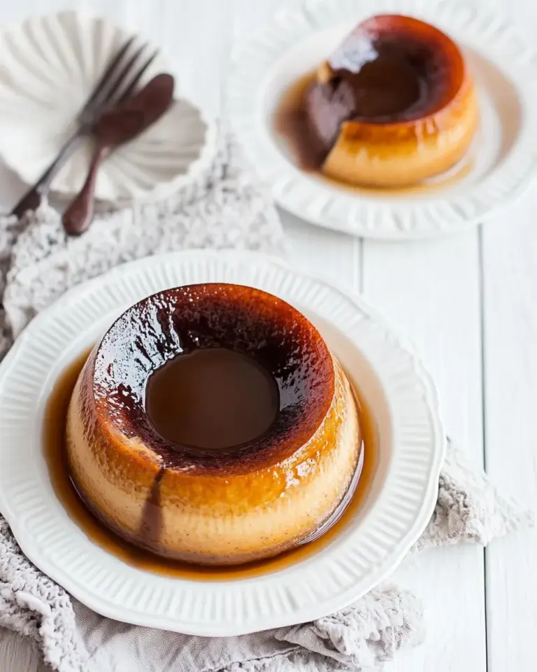 Homemade Chocolate Flan Recipe (Flan de Chocolate) photo