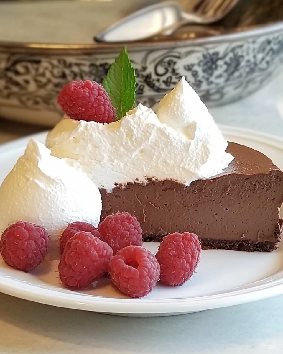 Classic Chocolate Mousse Torte image