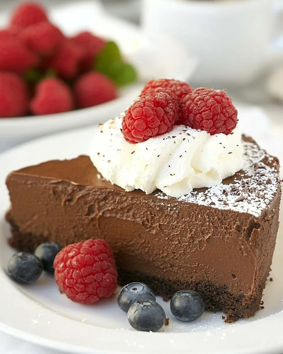 Delicious Chocolate Mousse Torte dish photo