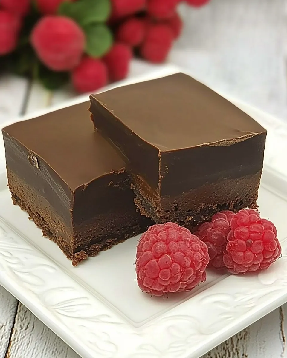 Classic Chocolate Truffle Brownies dish photo