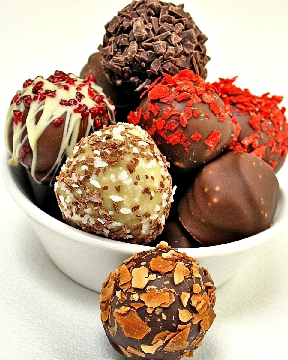 Classic Chocolate Truffles Recipe image