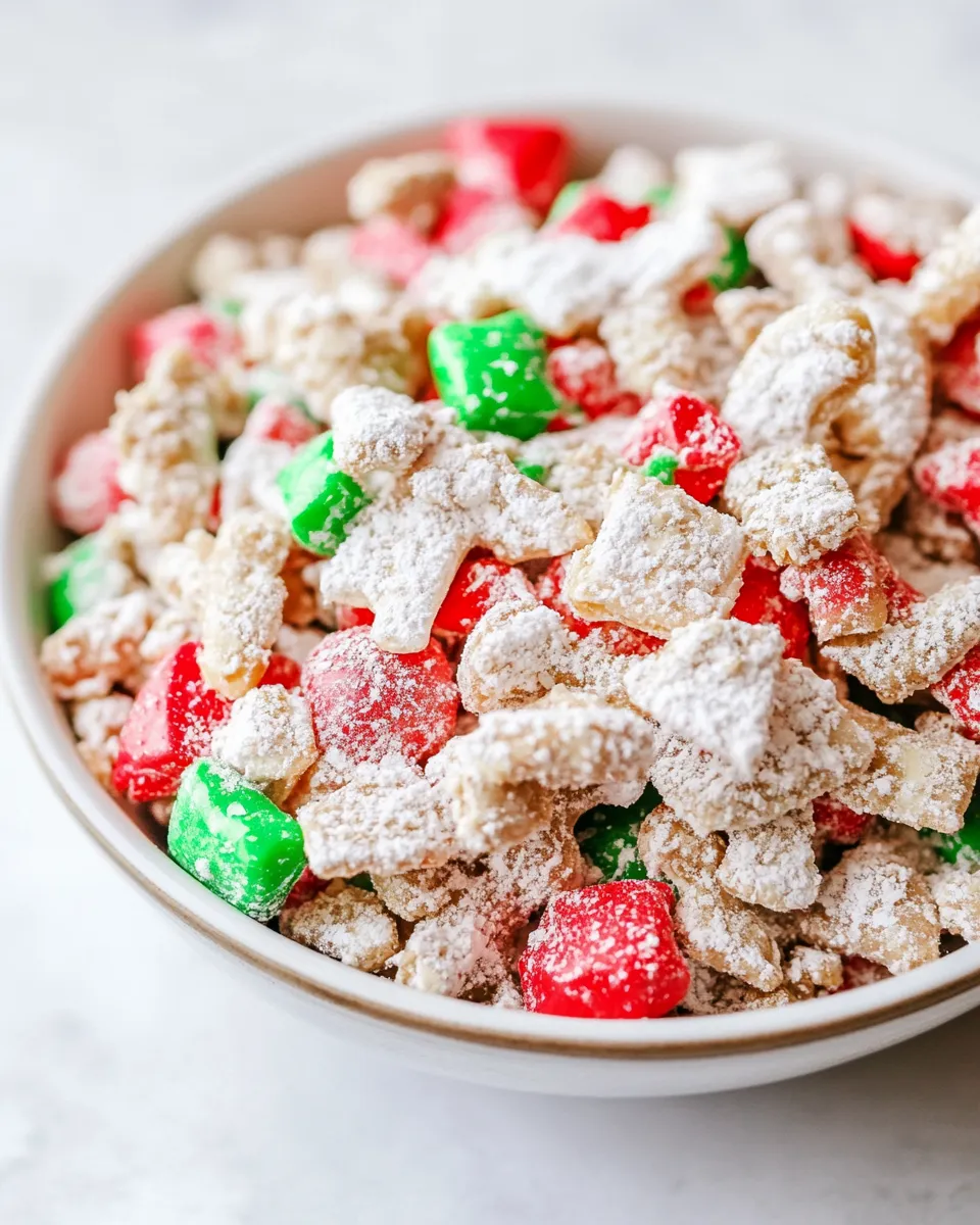 Delicious Christmas Reindeer Chow image
