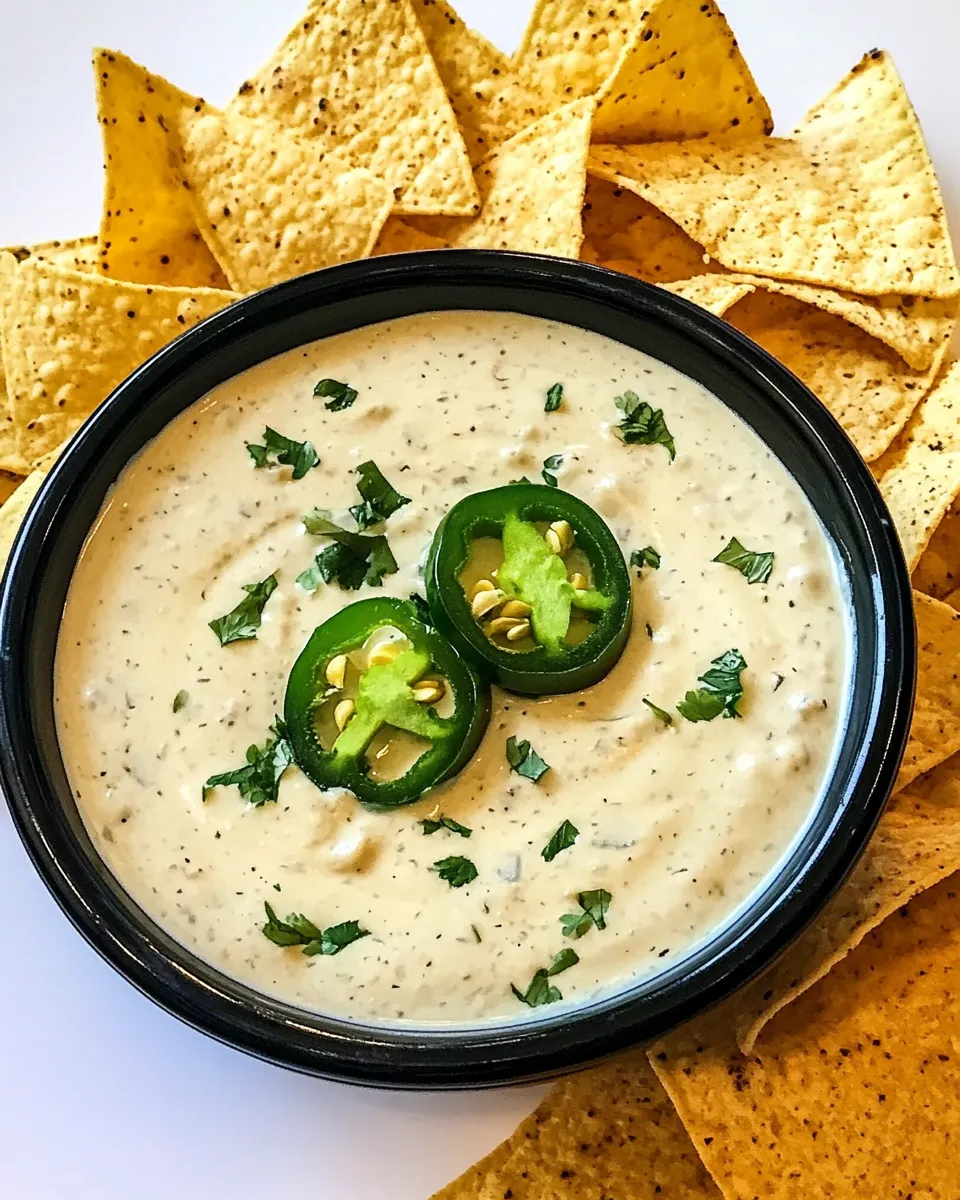 Delicious Chuys Creamy Jalapeno Dip plate image