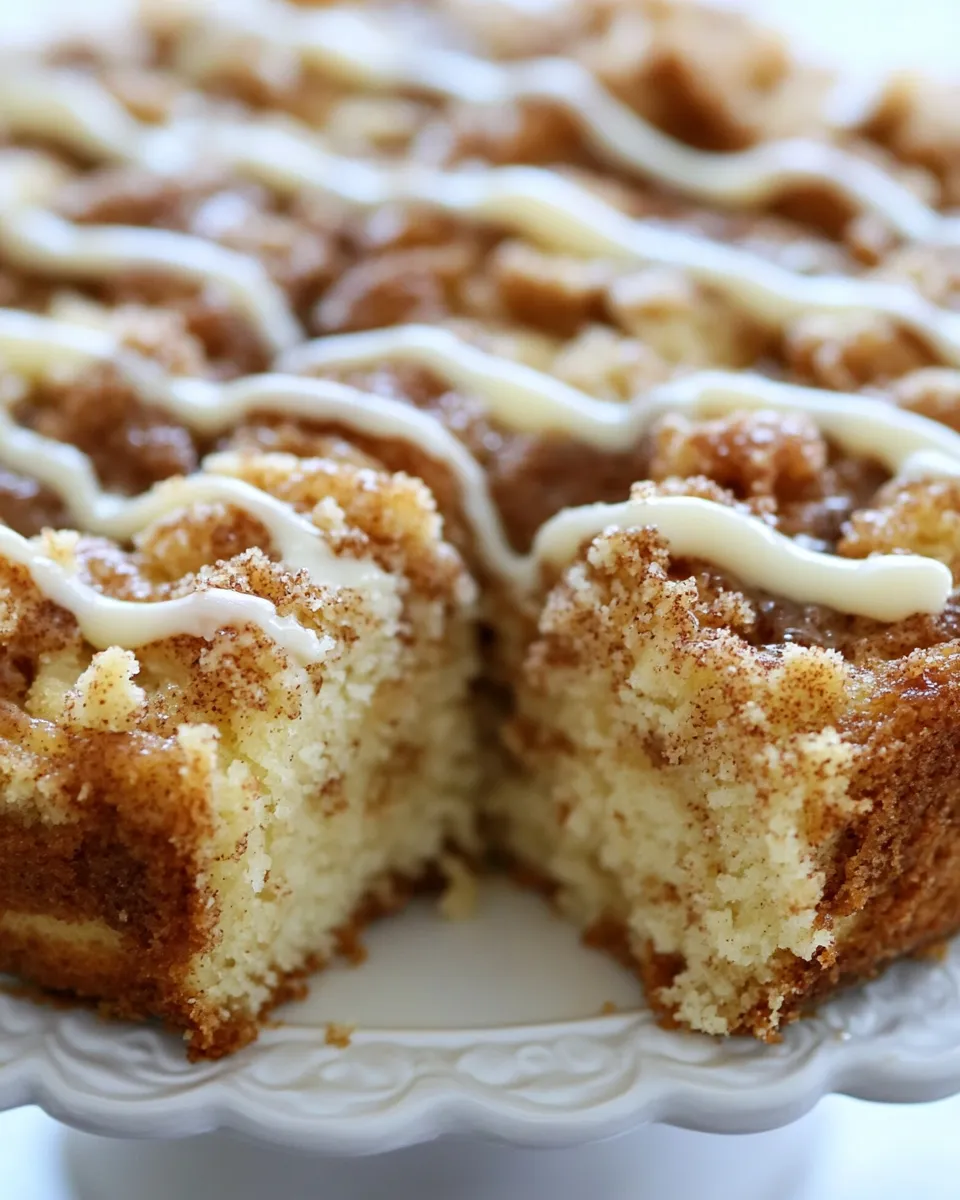 Homemade Cinnamon Streusel Coffee Cake Recipe photo