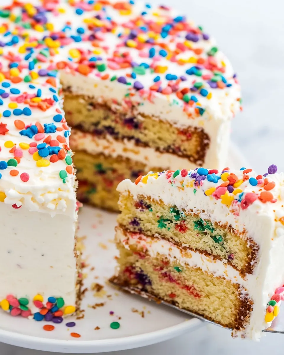 Delicious Classic Birthday Cake Recipe image