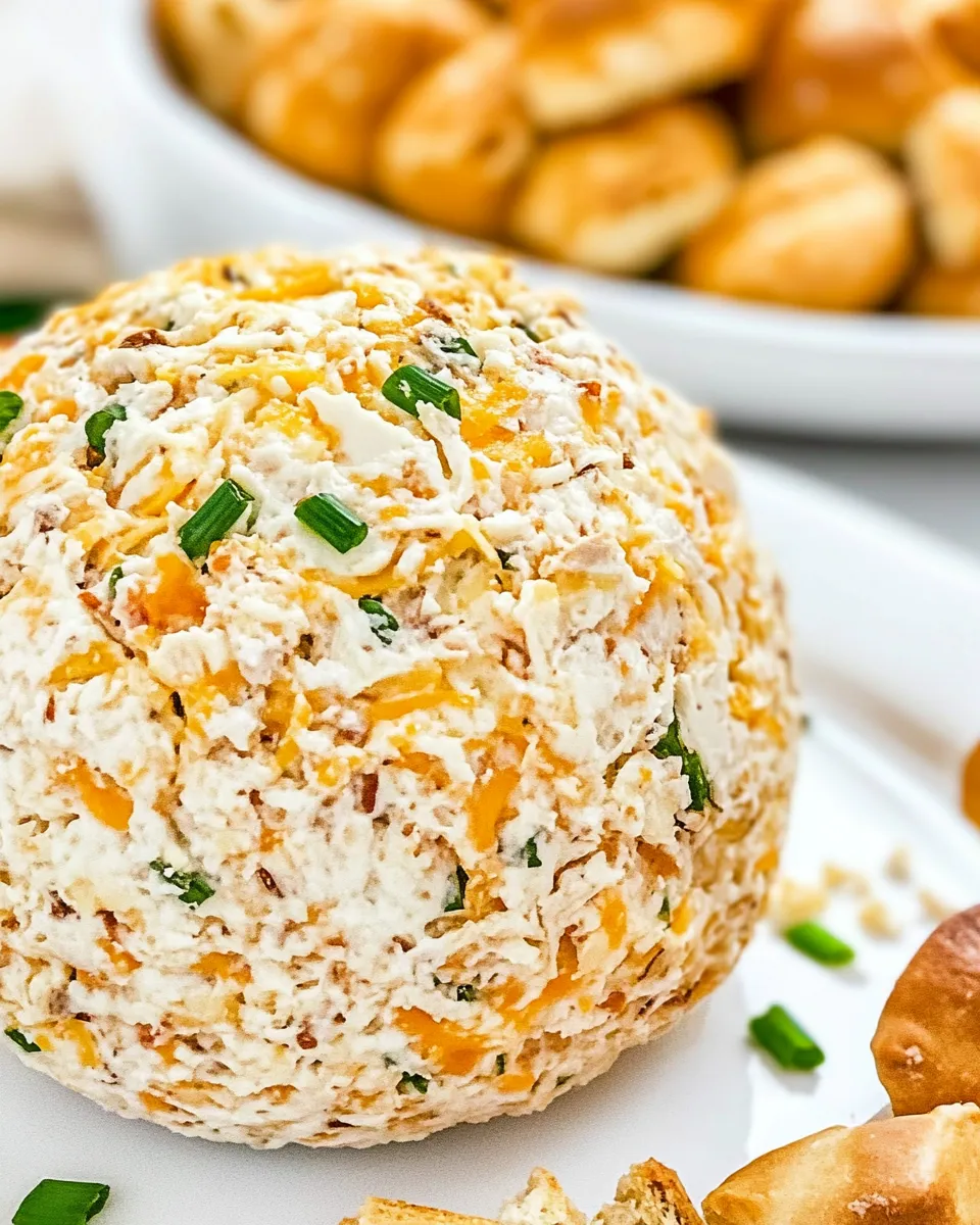 Easy Classic Cheese Ball recipe image