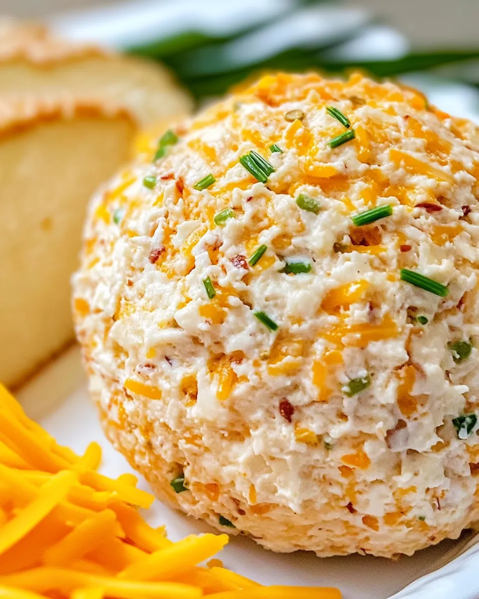 Quick Classic Cheese Ball food shot