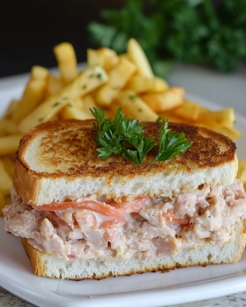 Quick Classic Tuna Melt plate image