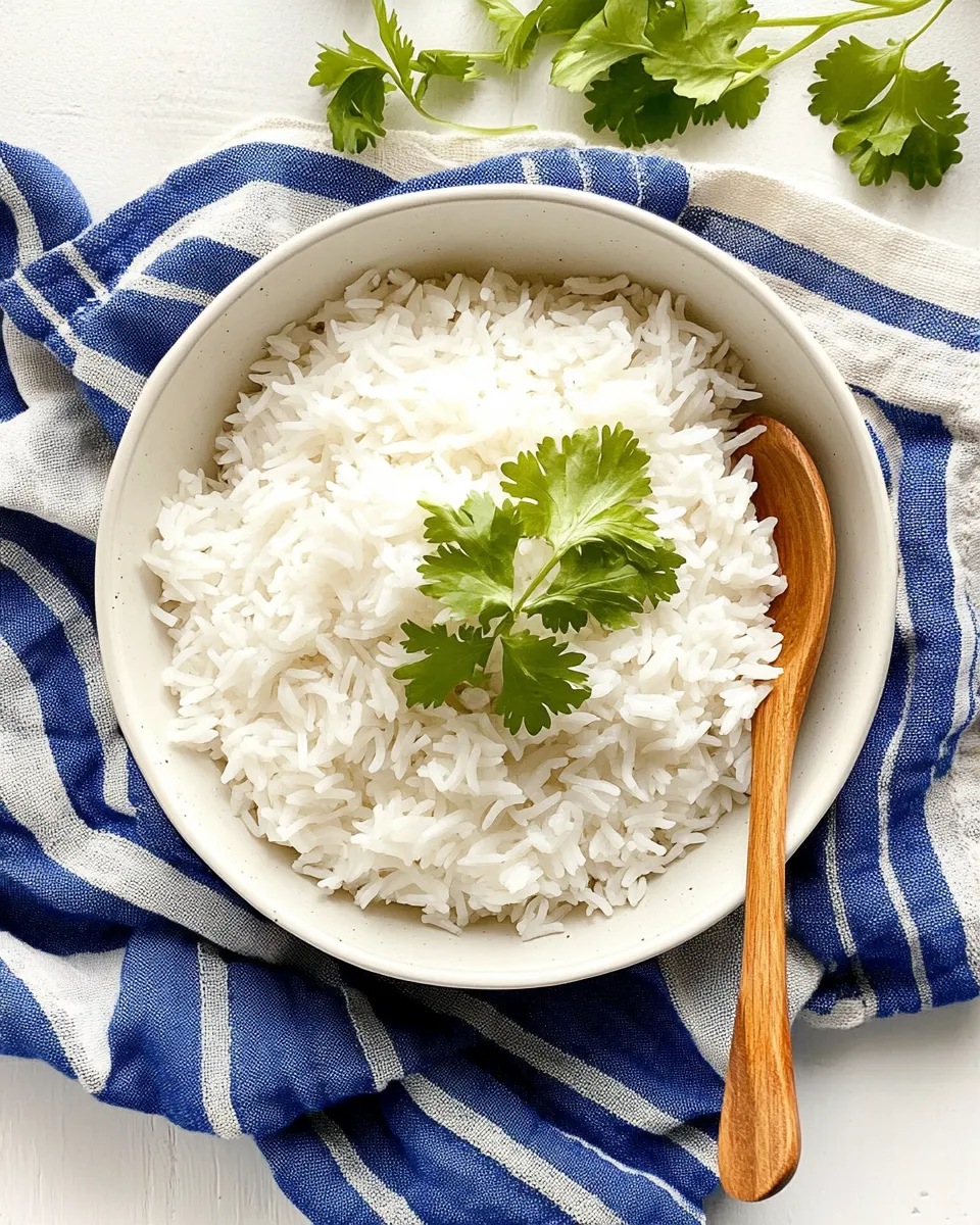 Classic Coconut Rice dish photo
